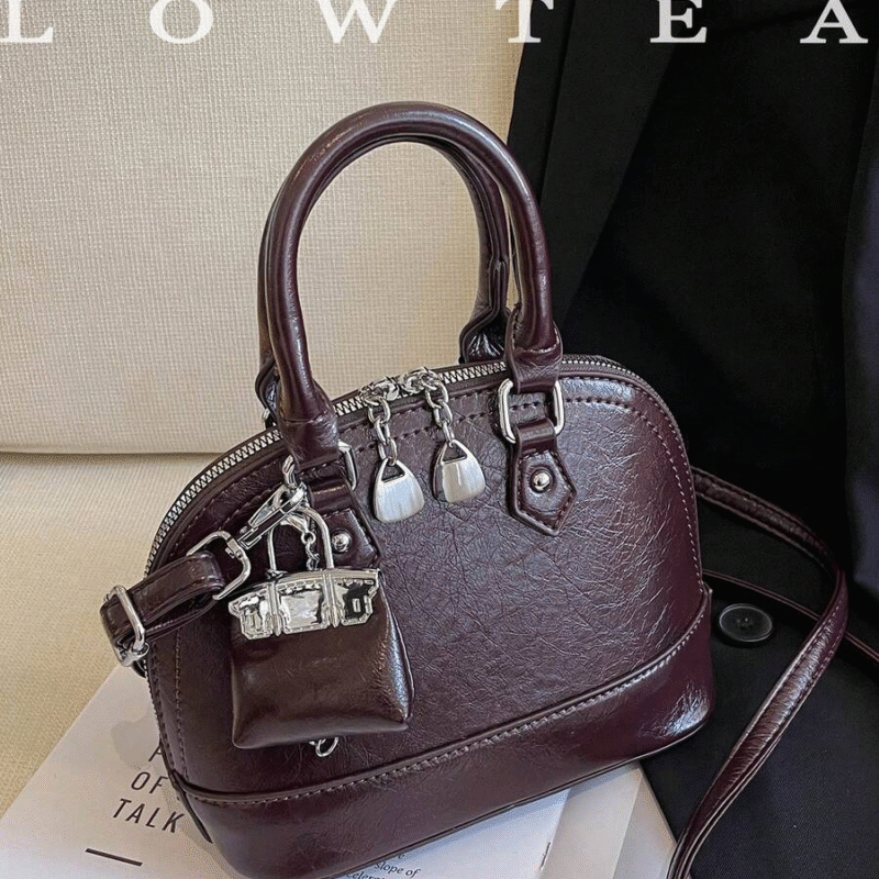 low tea 1 pieza Bolso de mano de unicolor de PU...