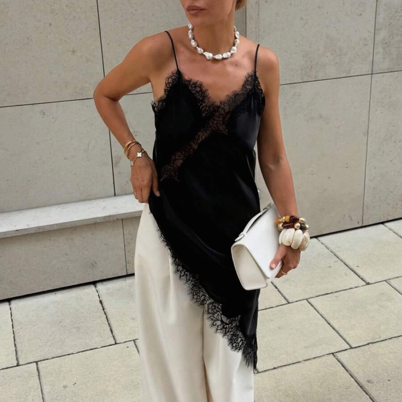 Vestidos de mujer de encaje, vestidos cortos de...