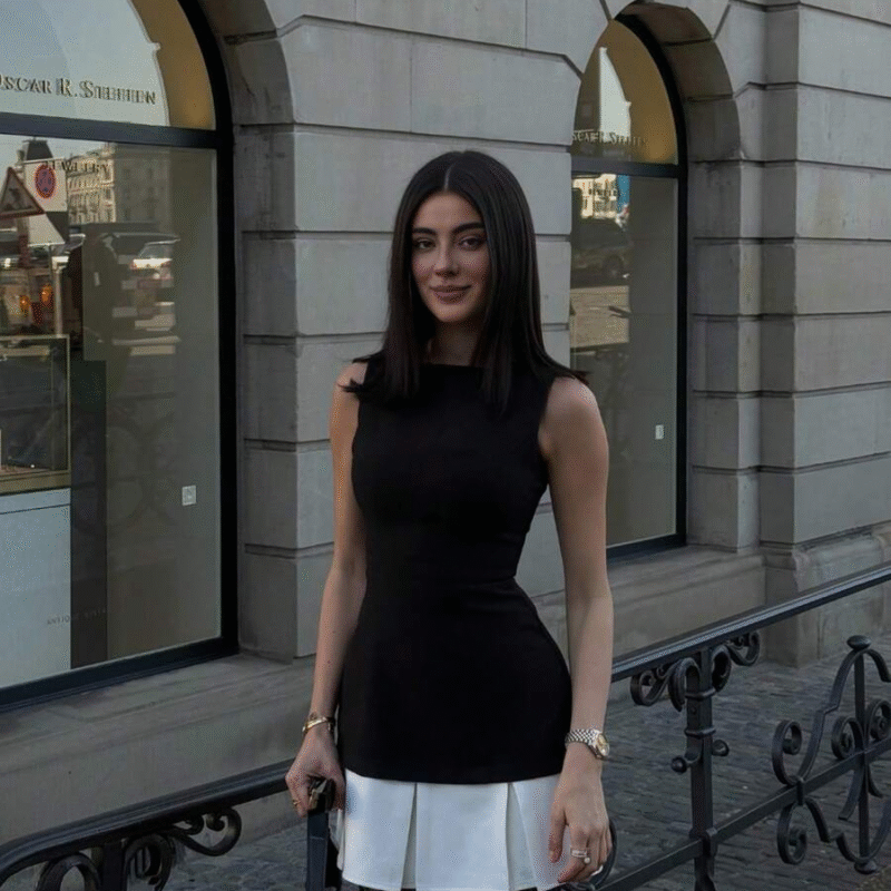 Vestido casual, elegante, sexy y vintage para...